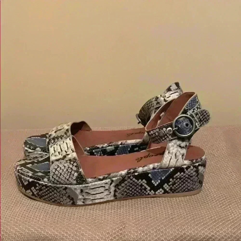 Free People Platform Flatfrom Sandal